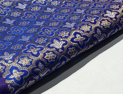 Brocade Fabric Jacquard x metallic gold Gold Color 44" WIDE BRO977 available in 2 colors bright pink and red