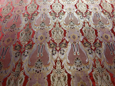 Brocade jacquard fabric 44" wide BRO838 available in EIGHT colors