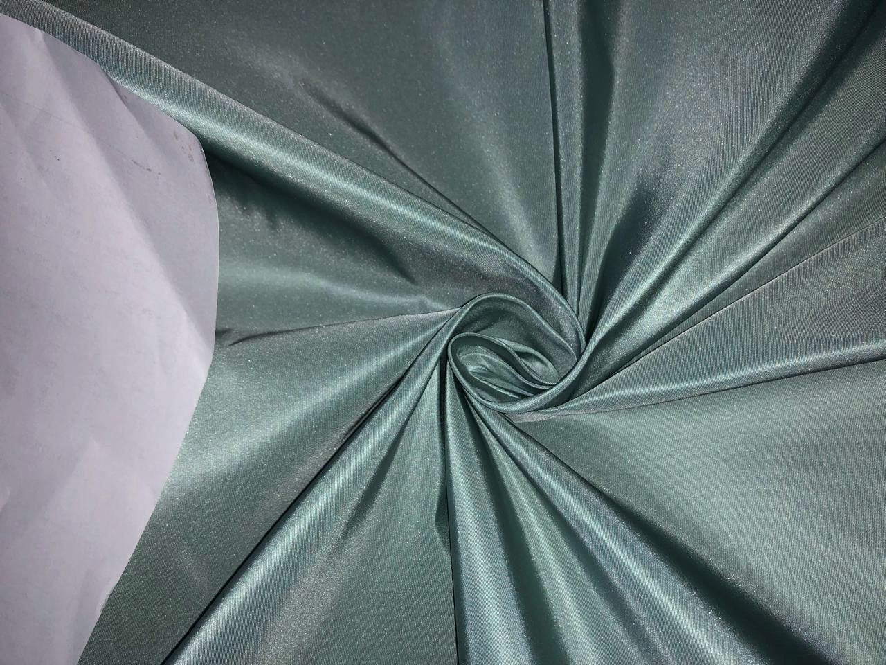 100% Pure SILK TAFFETA FABRIC MINT color 60" TAF335[4]