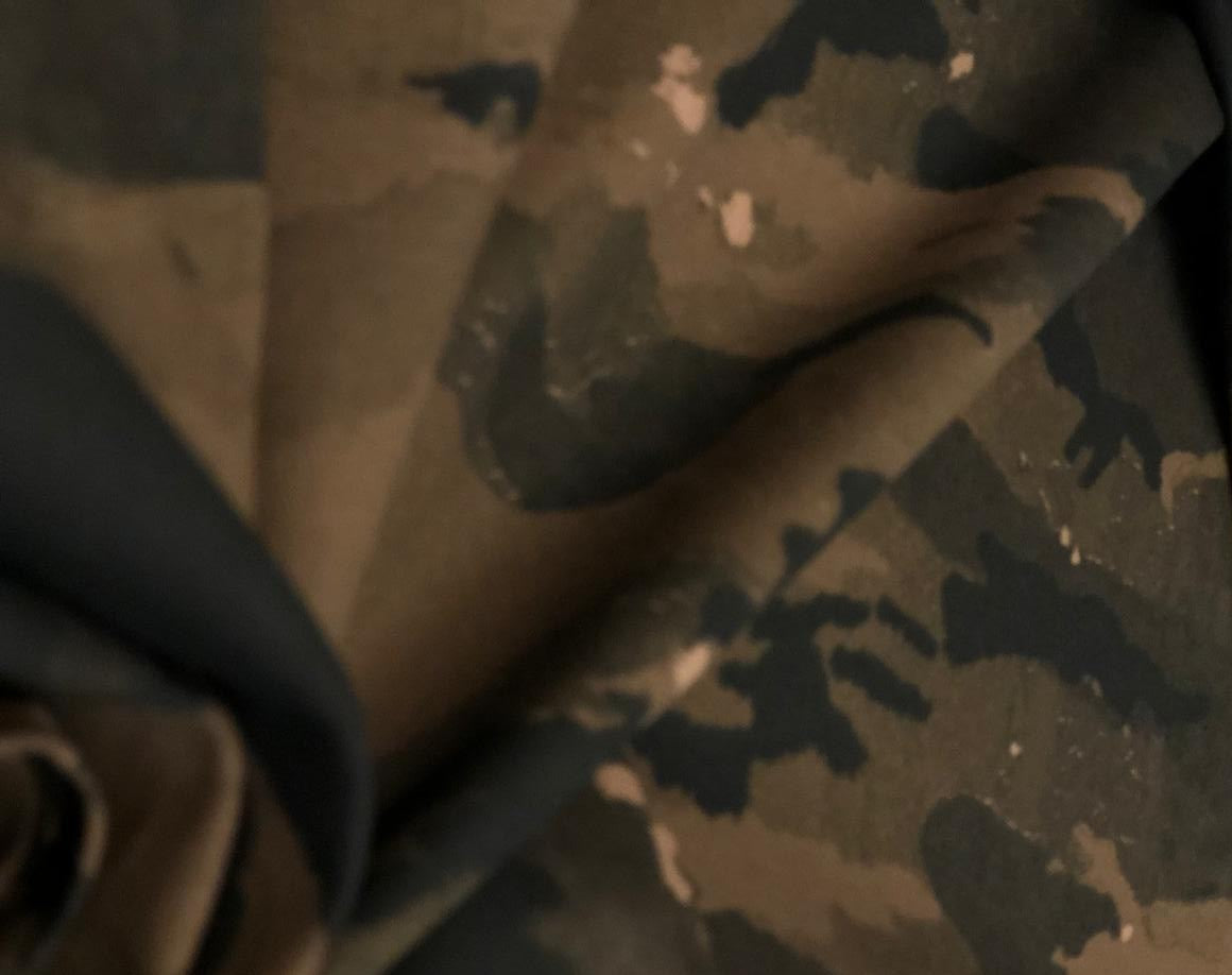 100% Cotton Denim  Fabric 58" wide available in 2 different designs of army prints [18680/81]