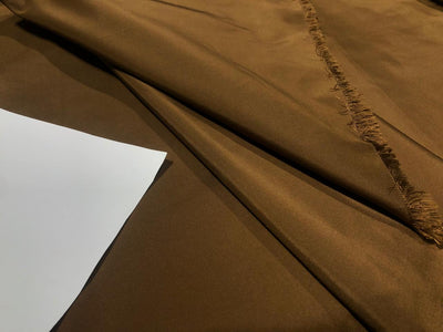 Silk TAFETTA fabric CARAMEL  54"wide TAF344[2]