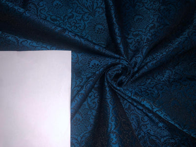 BROCADE MAROON X BLACK COLOUR 44" wide available in 4 colors red,purple,green and blue BRO327[1/2/3/4]