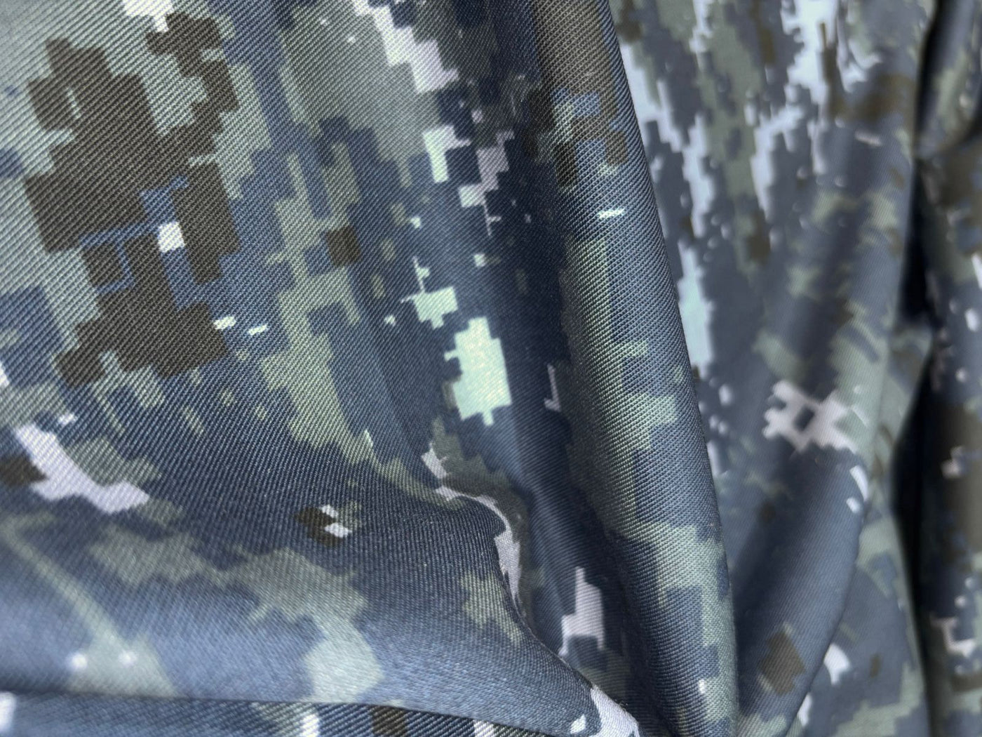 USMC Marpat Woodland Green Digital Camouflage Nylon/Cotton Twill fabric 62 inches wide [16212]