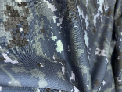 USMC Marpat Woodland Green Digital Camouflage Nylon/Cotton Twill fabric 62 inches wide [16212]