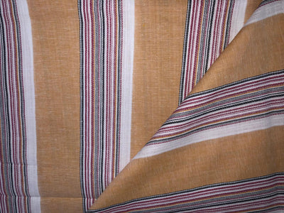 Cotton Linen Jacquard  stripes 58" wide [16311]