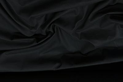 100% cotton poplin with fractional twill BLACK fabric 58" wide [16794]