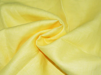 100% linen 60s lea Linen fabric  58" wide available in 3 colors blue/lemon yellow and green x yellow