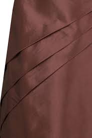 100% PURE SILK TAFFETA FABRIC IRIDESCENT PINKISH RED X LIGHT BROWN COLOR 54" WIDE TAF245