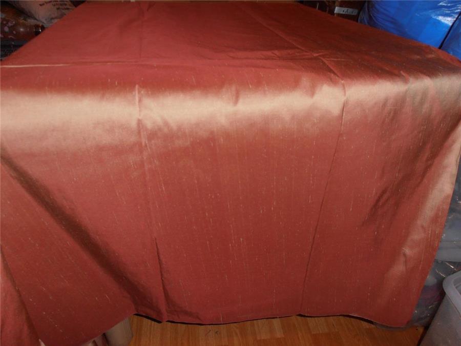 100% PURE SILK DUPIONI FABRIC ICY SANDALWOOD color 54" wide WITHOUT SLUBS DUP170[3]