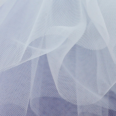 Tulle  net fabric 304 cms wide / 130" width available in black and white [15290/95]