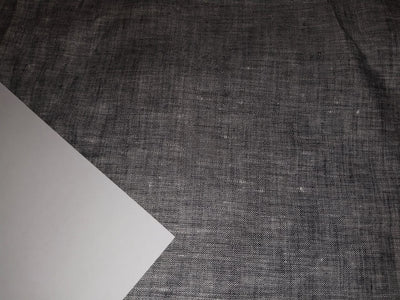 LINEN TWO TONE 58" GREY X IVORY [15911]