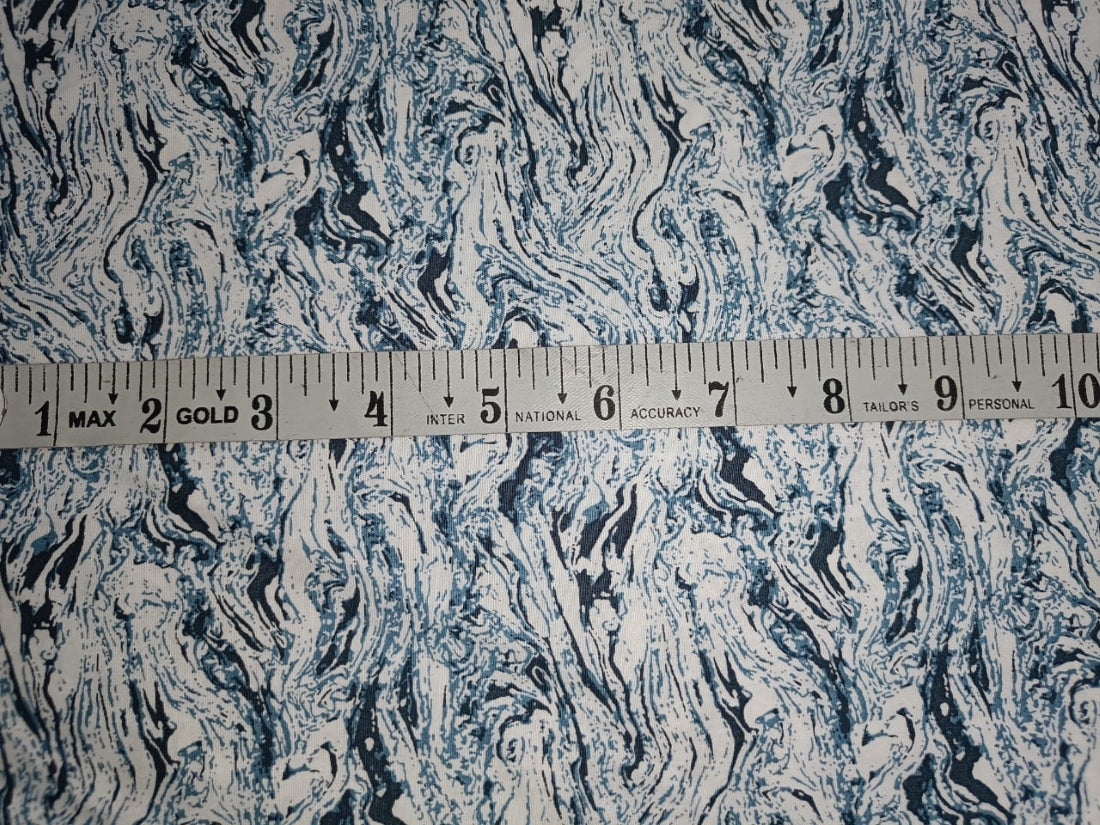 100% Cotton Poplin Fabric Marble Print 58"~wide