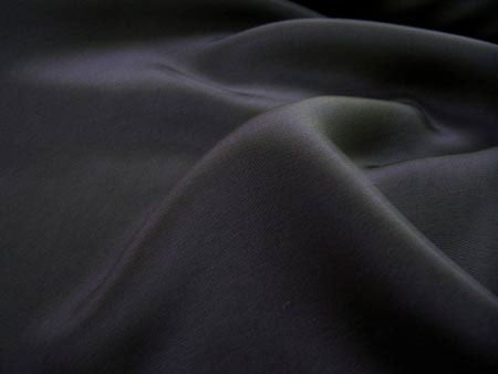 100% crepe silk lycra 21Momme black color 44" wide B2#57[6] [7998]