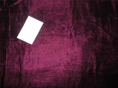 Iridescent Micro Velvet Dark Aubergine Fabric ~ 44&quot; wide[8731]
