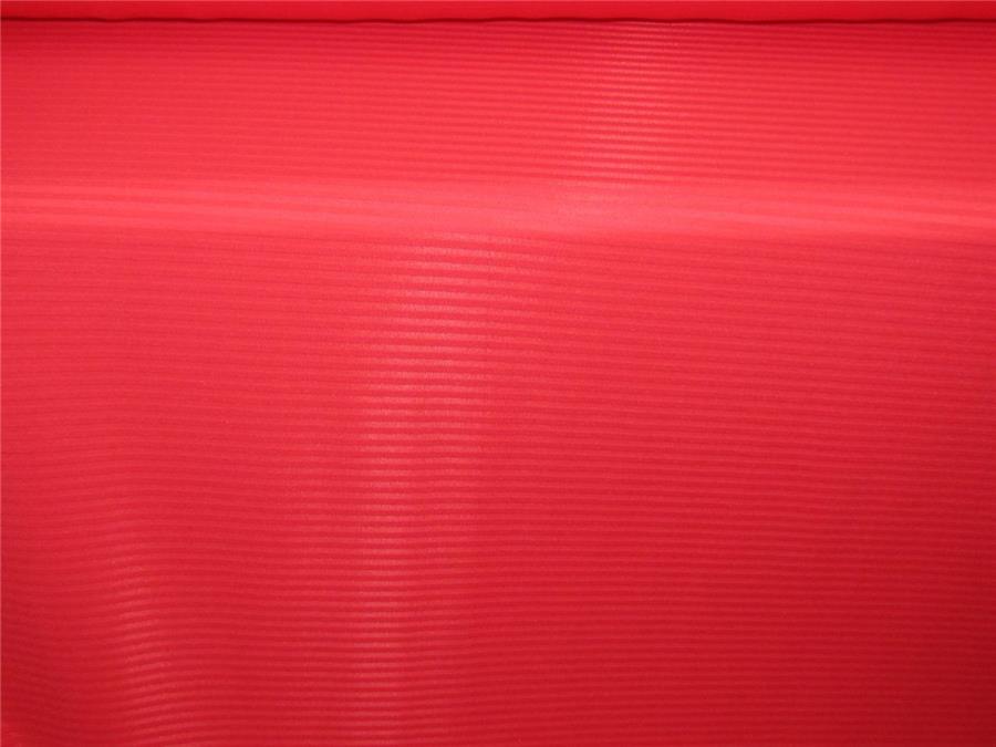 Red neoprene/ striped scuba thin fabric ~ 59&quot; wide