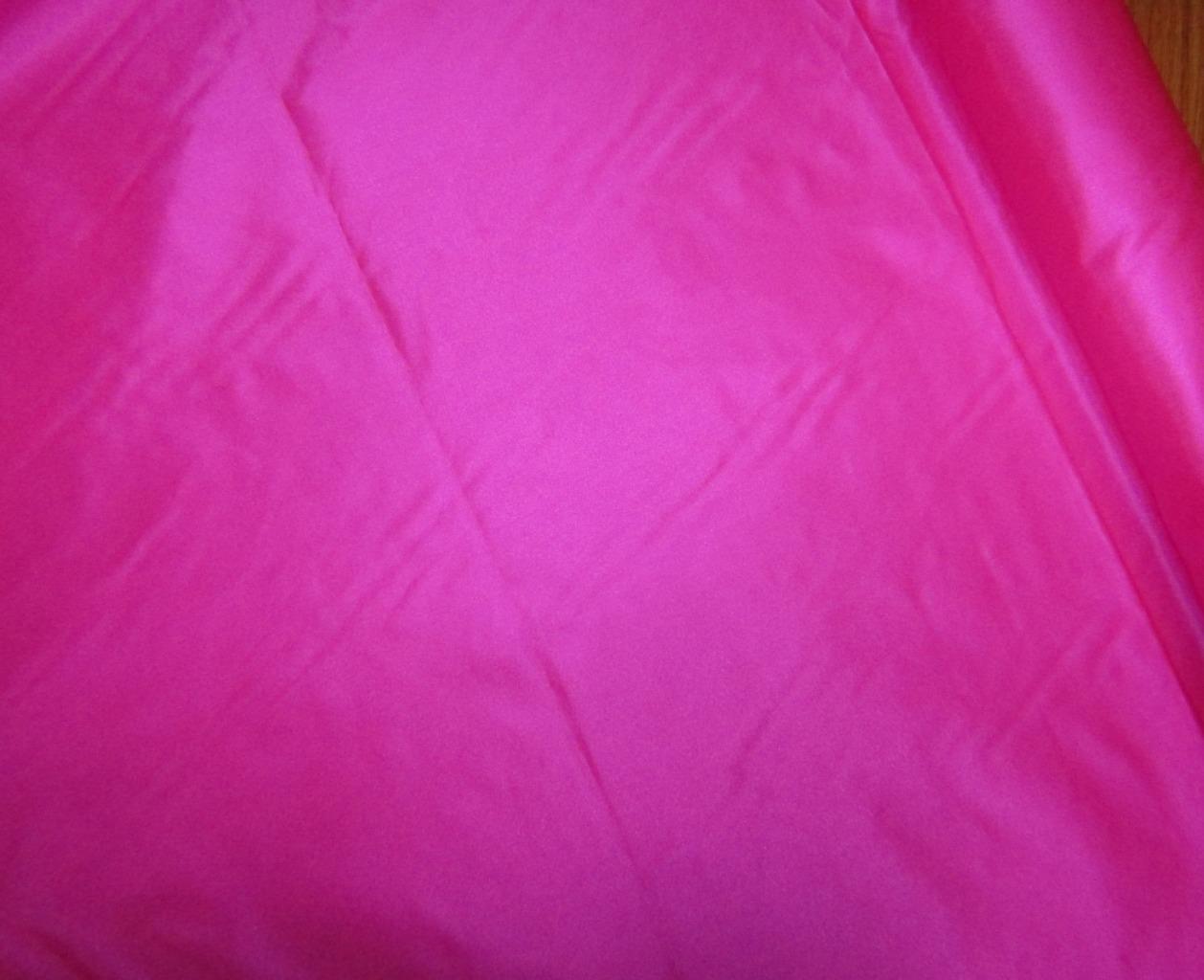 66 momme silk dutchess satin fabric hot pink 54" wide