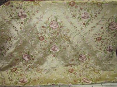 100% pure silk 45 momme EMBROIDERED dutchess satin 54" wide [8930]