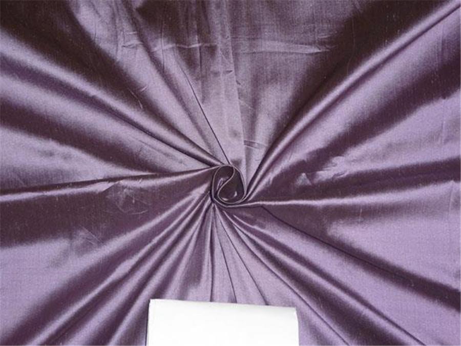 PURE SILK DUPIONI DARK LAVENDER X BLACK COLOR 54" wide DUP201[1]