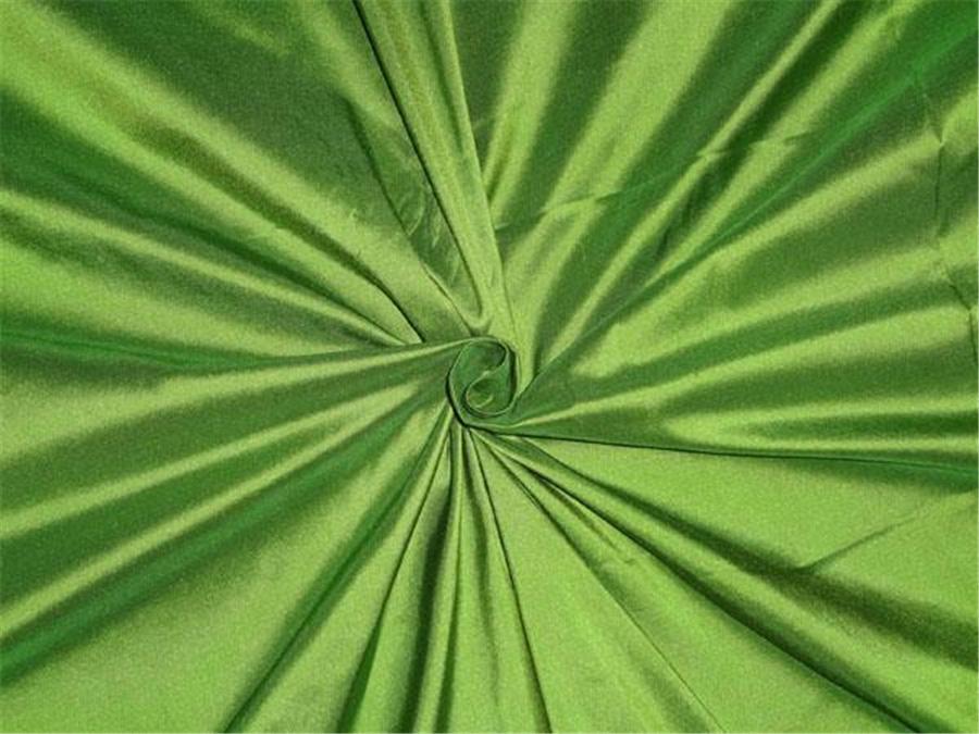 100% pure silk dupioni fabric GREEN COLOR 54" WIDE DUP197[2]