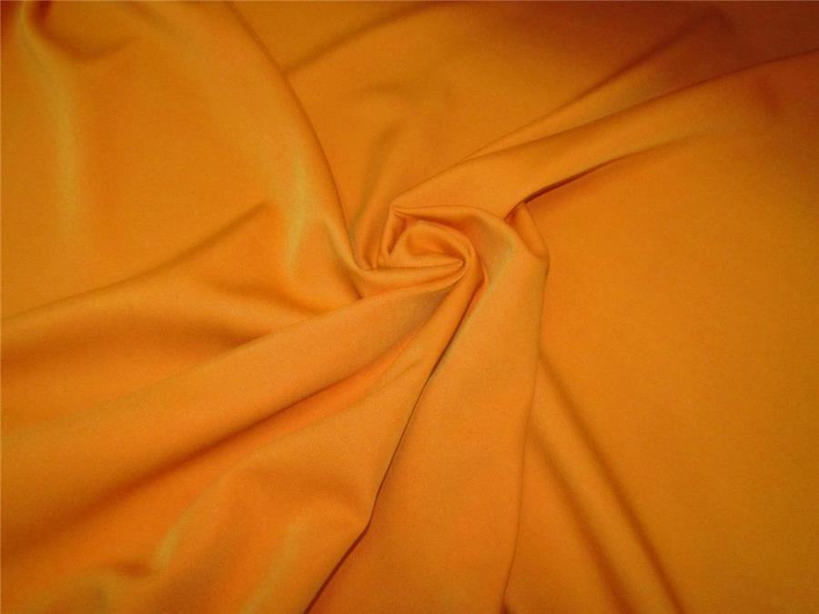 Mango Yellow Color Scuba Crepe Stretch Jersey Knit Dress fabric ~ 58&quot; wide[9046]
