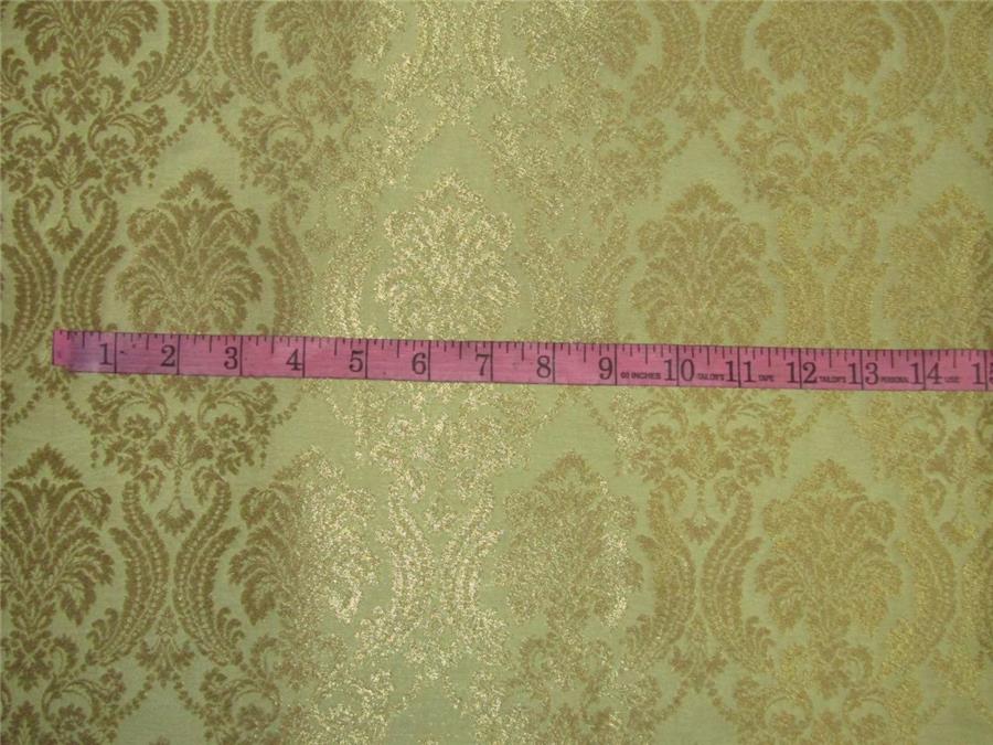 Heavy Brocade fabric light gold x metallic gold color 44&quot;wide