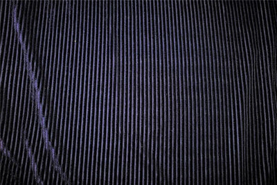 Knitted velvet stripe Navy Blue color fabric 60&quot; wide