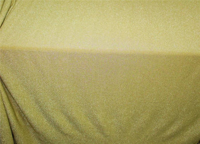 Golden color shimmer Silver Lycra fabric ~ 58'' wide.