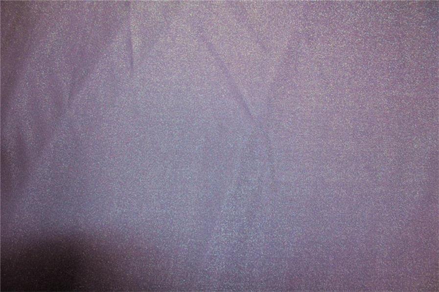 Lavender x Silver color shimmer Lycra fabric ~ 58'' wide.