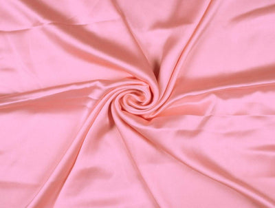 Brick Pink viscose modal satin weave fabric ~ 44&quot; wide.(105)[10654]