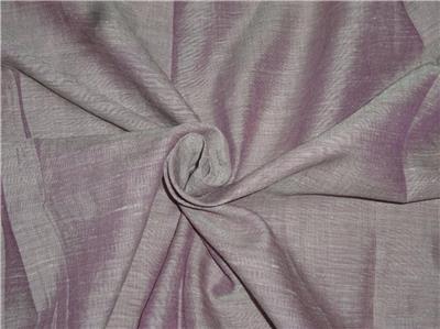 Two Tone Purple x Ivory Color Linen Fabric 54" wide [7565]