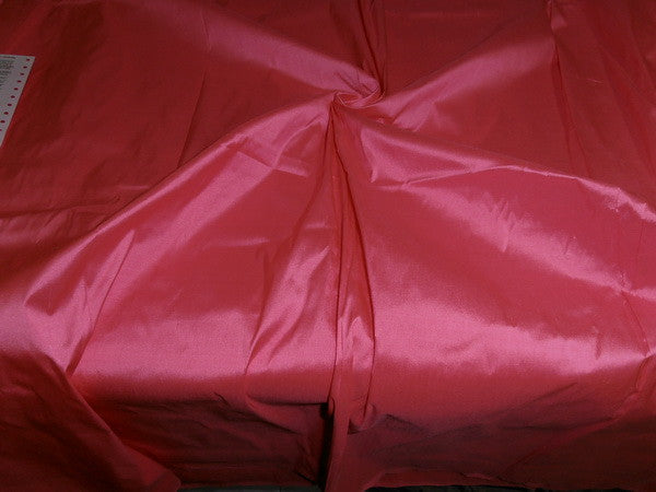 Bubblegum Pink slubless Imported dupioni 54&quot; wide