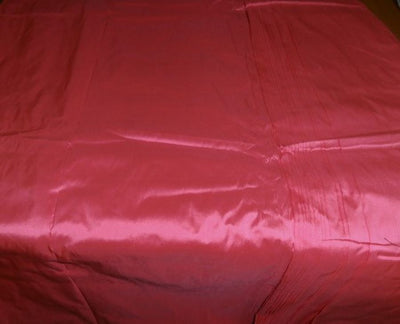 Bubblegum Pink slubless Imported dupioni 54&quot; wide