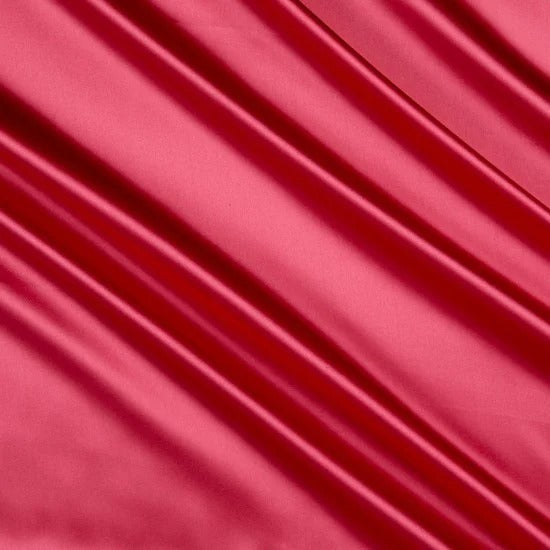 Fiery Rose Pink viscose modal satin weave fabric ~ 44&quot; wide (14)[3734]