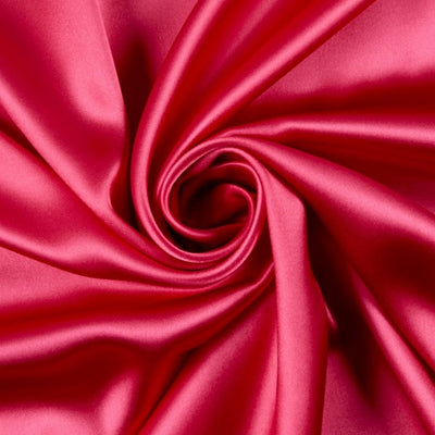 Fiery Rose Pink viscose modal satin weave fabric ~ 44&quot; wide (14)[3734]