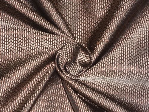Silk Brocade Fabric Golden Olive, Black & Metallic color 44" wide BRO364[2]