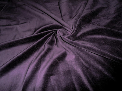 100% Cotton Velvet Plum Fabric 54" wide [5600]