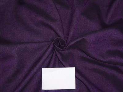 Two Tone Linen 25% COTTON, 75% LINEN fabric Aubergine x Black Color 58" wide B2#79[6]