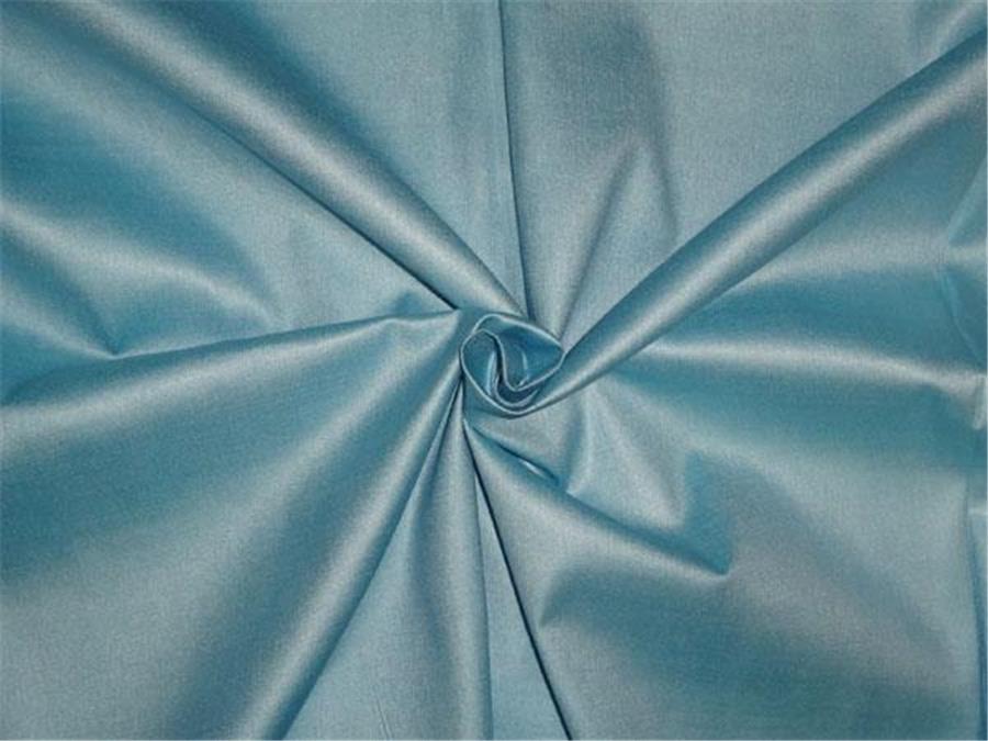 TUSSAR VISCOSE SILK ICY BLUE FABRIC 44" WIDE [6420]