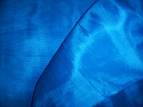 Silk thin fabric[turquoise blue 44" wide [599]