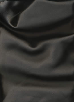 100% Silk Satin fabric black colour 44" wide 120gms