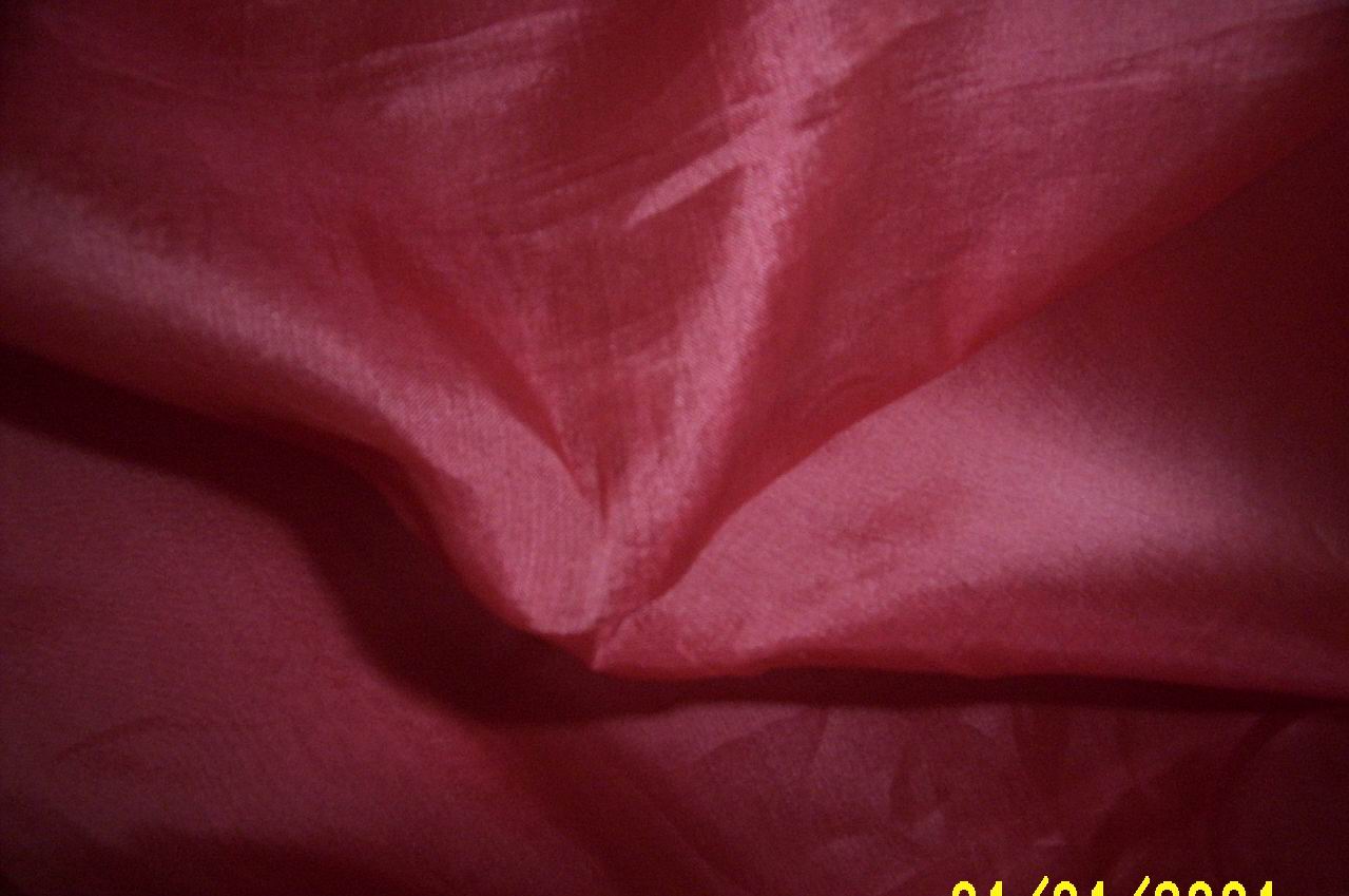 Exlusive silks~Cinnamon orange silk organza 108&quot; wide