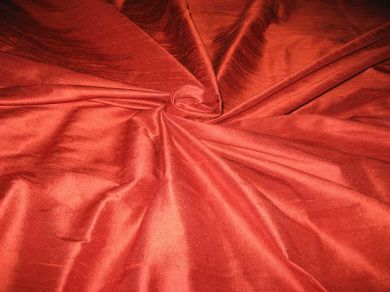 silk indian dupioni rich rust colour 54" wide DUP#64[1]