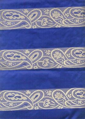 silk taffeta jacquard turquoise blue TAF#SJ3[3]