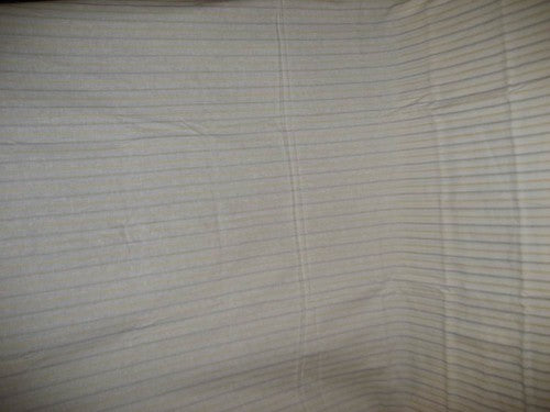 100% Chambray Linen Yellow ,Beige & White horizontal stripe Fabric 58" wide [986]
