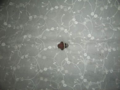 Silk chiffon self embroidery~ tiny flowers [1335]