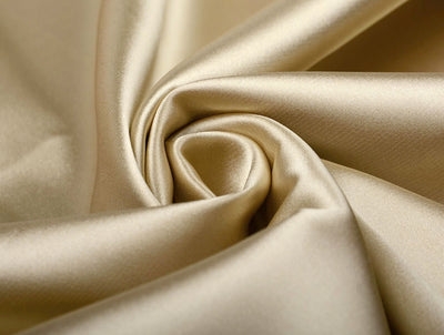 Soft Gold viscose modal satin weave fabric 44" wide [10057]