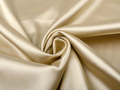 Soft Gold viscose modal satin weave fabric 44" wide [10057]