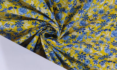 100% cotton cambric Print Floral Design 58" wide available in three floral colors [12808-12810]