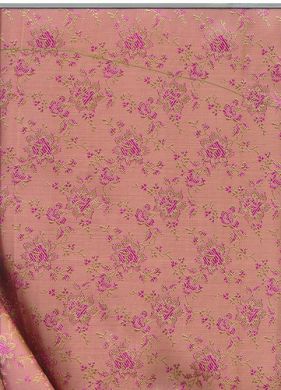 peach &amp; pink gorgeous silk brocade 44