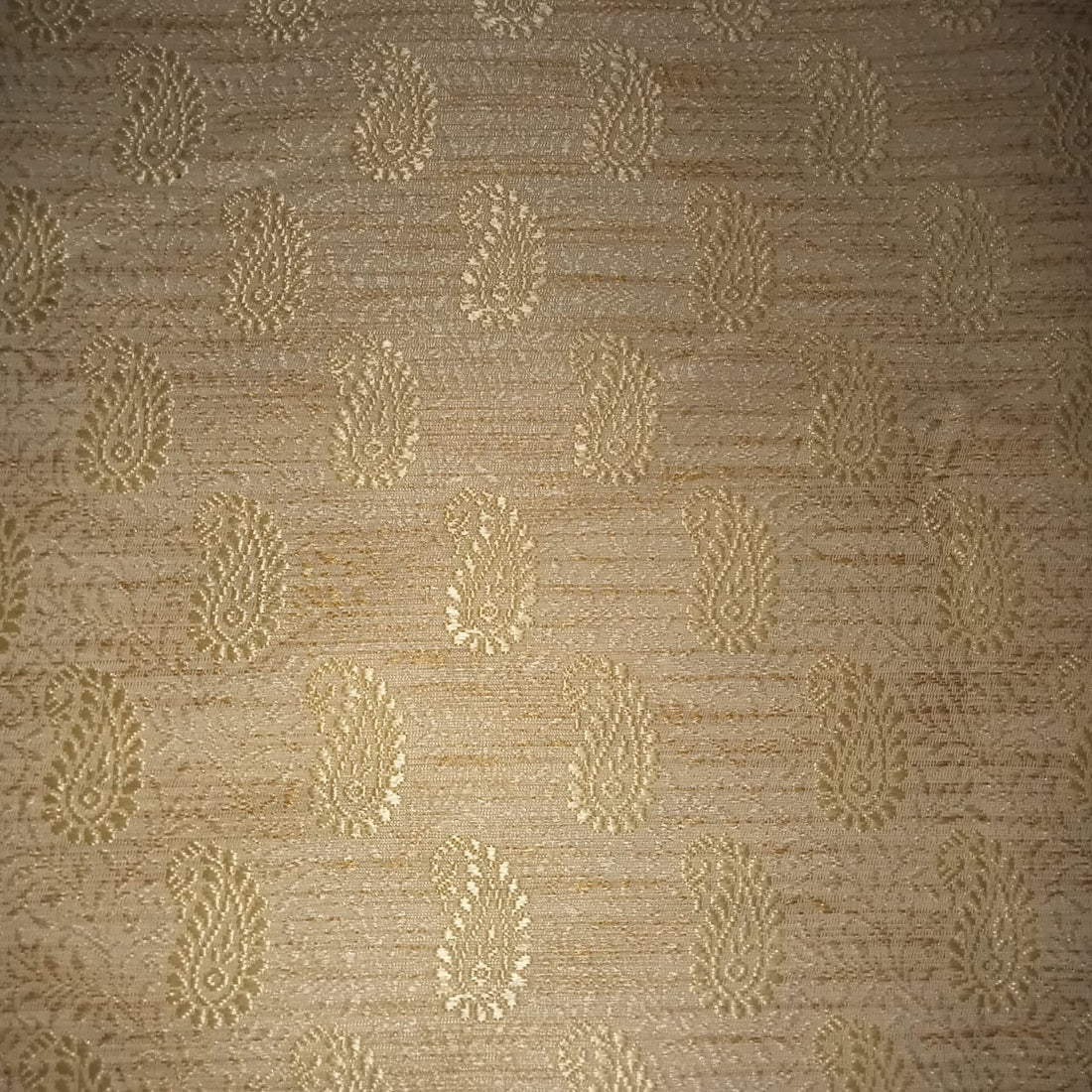 Brocade Fabric Light Gold color 44" WIDE BRO360[6]